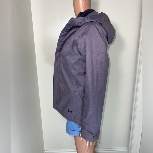 2/$30 💜 Under Armour 2 in 1 winter jacket Removable Fleece Lining - Picture 8 of 15